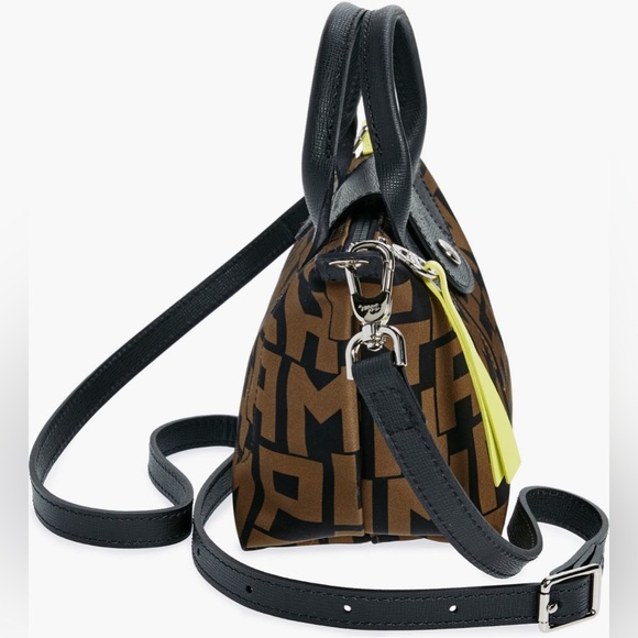 ❌SOLD❌LONGCHAMP Mini Logo Top Handle Crossbody Bag - Picture 4 of 11